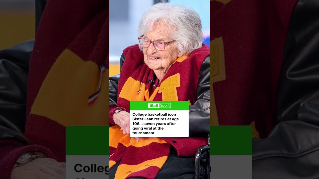At the young age of 106, Sister Jean is finally hanging it up, as the college sports legend is