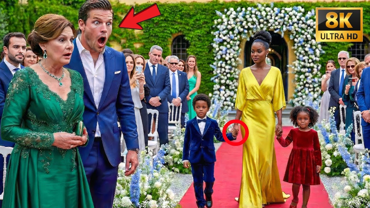 His Family Invited His Black Ex-Wife To Humiliate Her—She Came With Twins And Ruined The Wedding