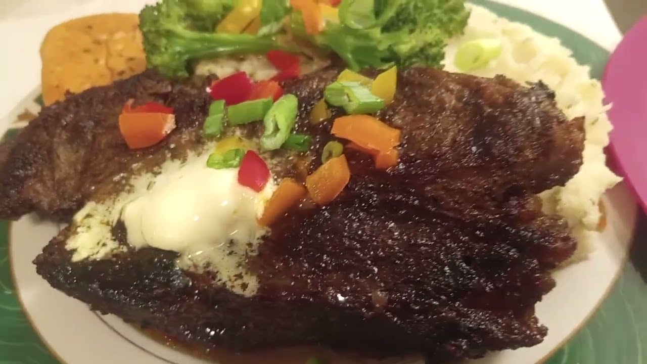 January 16, 2026 ( Steak, Mashed Potatoes & Butter Garlic Broccoli  1 - 17 - 26