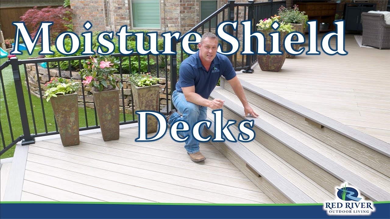Moisture Shield Decks || a backyard renovation