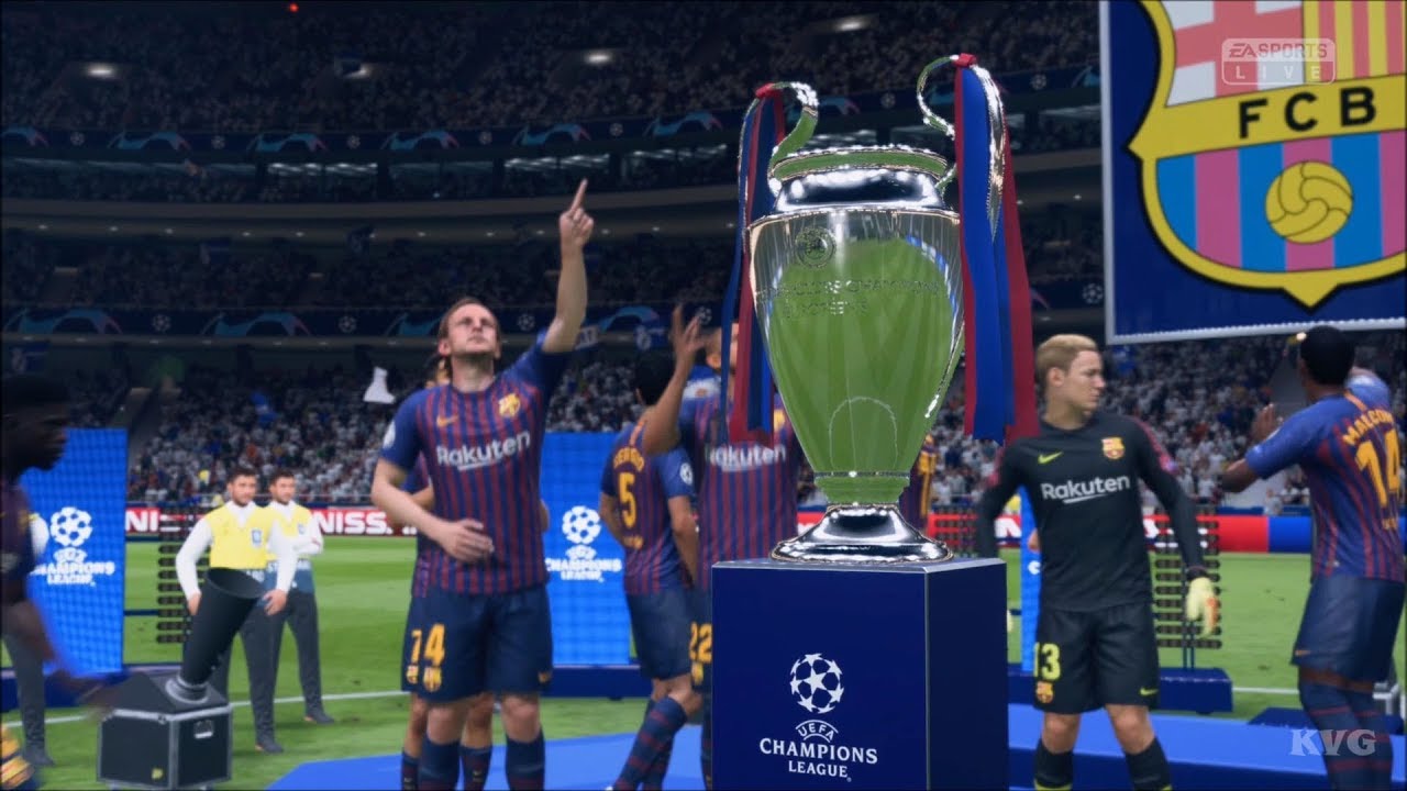 FIFA 19 - FC Barcelona vs Real Madrid CF - Gameplay (HD) [1080p60FPS]