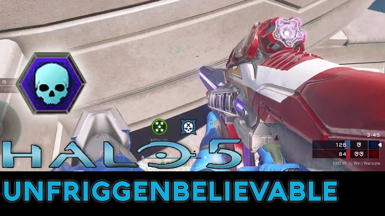 Halo 5: Guardians - 57-1 Unfriggenbelievable Warzone Gameplay with Halo 2 BR/Blood of Suban/Banshee