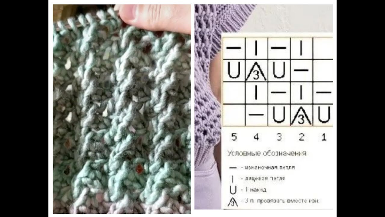 How to knit a Gorgeous Pine Tree Lace Stitch🧶🥢🧿