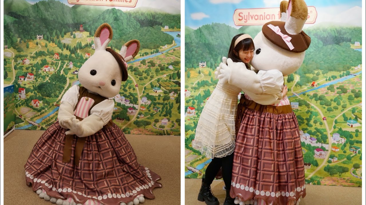 【VLOG #112】期間限定のバレンタイン服装のフレアちゃんと会えました🤎🧡🍫#シルバニア#森のキッチン#レイクタウン