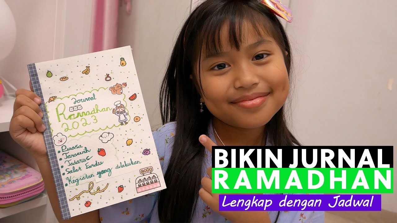 BIKIN JOURNAL TEMA RAMADHAN | Journaling | Kawai Sticker | Ide Journal | Washi Tape