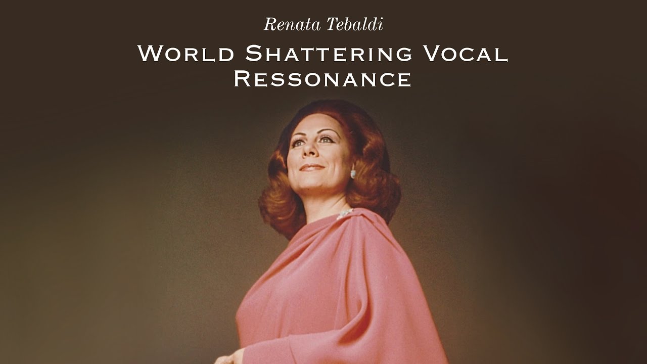 Renata Tebaldi's World Shattering Vocal Resonance!