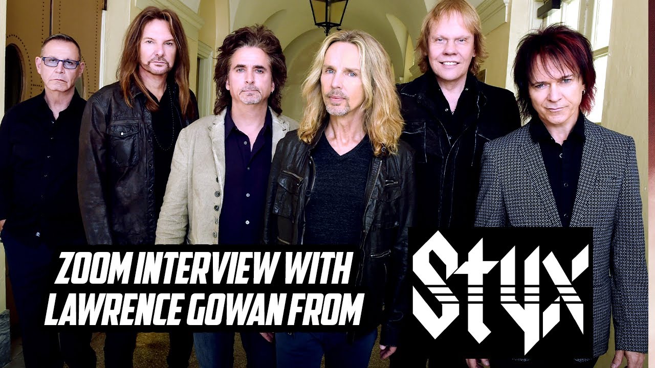 Zoom Interview With Lawrence Gowan from Styx