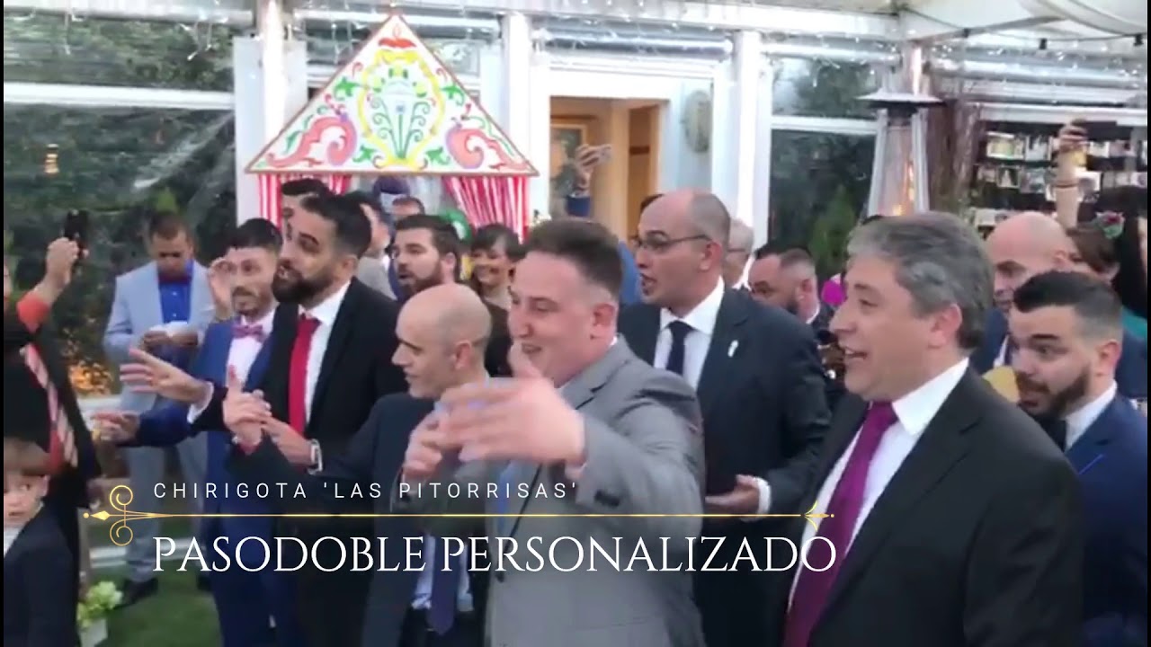 Pasodoble de 'Las Pito-Risas' (Personalizado) | BODA DE OCTAVIO | LA COMPARSA CLANDESTINA
