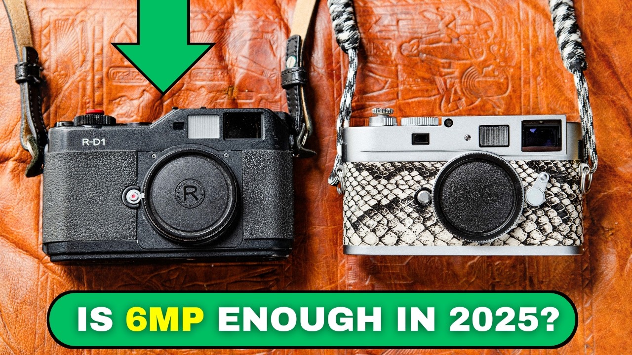 🔴 How many MEGAPIXELS is enough? Perfect Analogue-Digital Camera - Epson R-D1 (+ Leica M9)