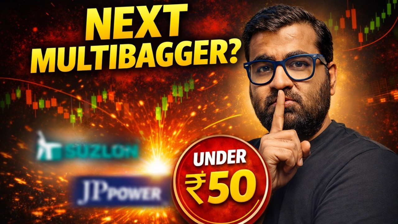 Top 5 Multibagger Stocks Under ₹50 for 2026 | Next Suzlon? 🚀
