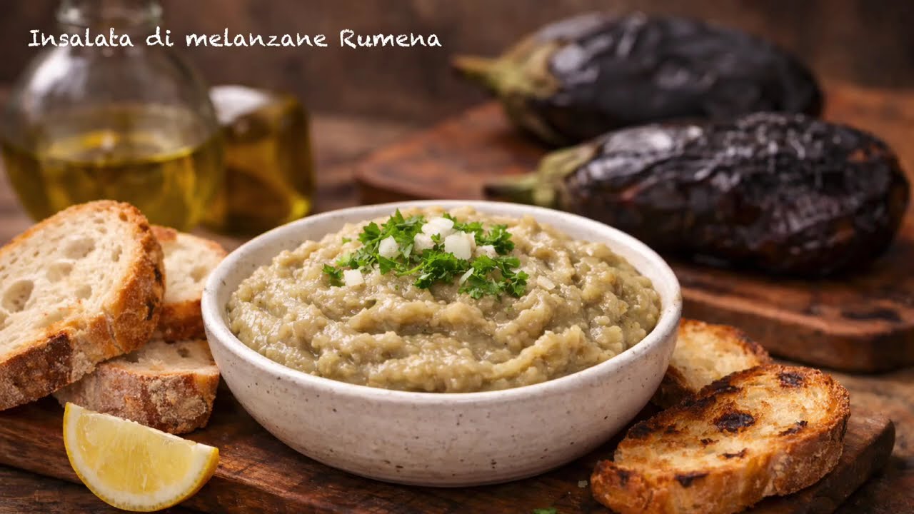 Румынский салат из баклажанов (Salată de Vinete) 🇷🇴