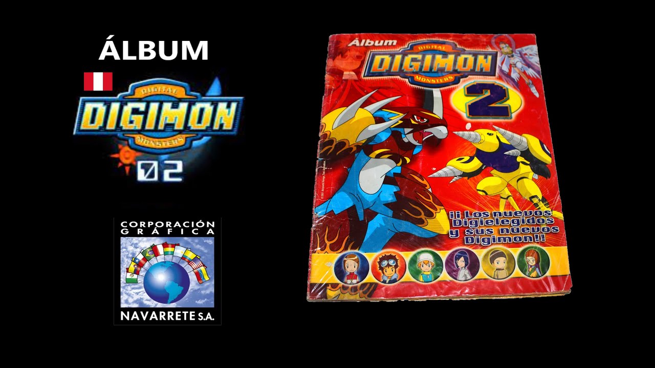 ÁLBUM DIGIMON 2 NAVARRETE (2001)