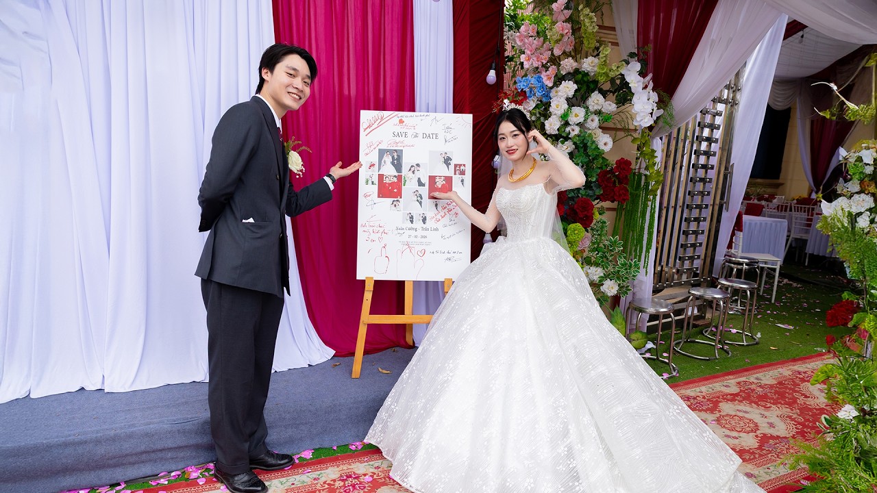 (PSC) LỄ CƯỚI XUÂN CƯỜNG + TRẦN LINH