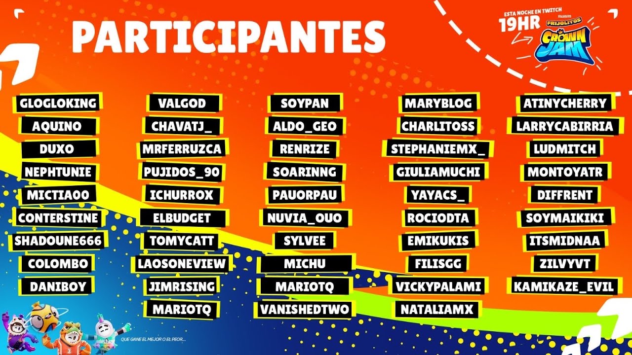 EL PRIMER TORNEO DE FALL GUYS CROWJAM! #EpicPartner | REDES: @dedreviil