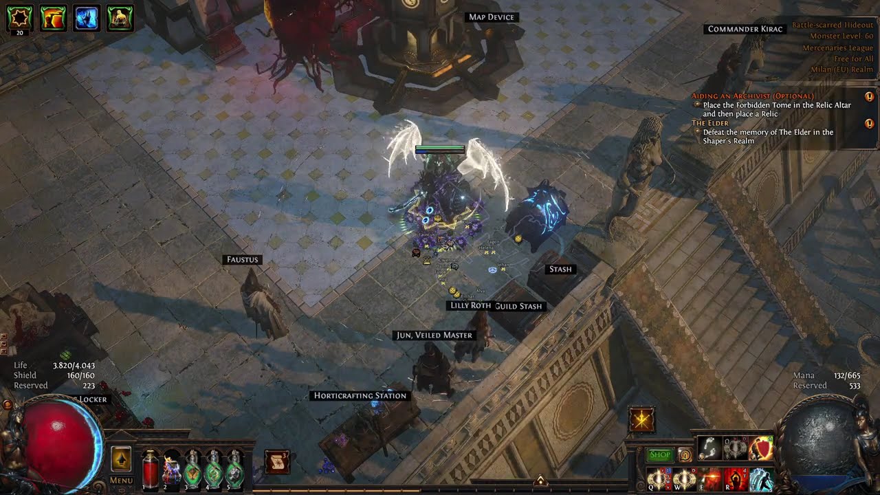 Farming a bunch of MAPS - First Strat of the league - PoE Secrets of the Atlas