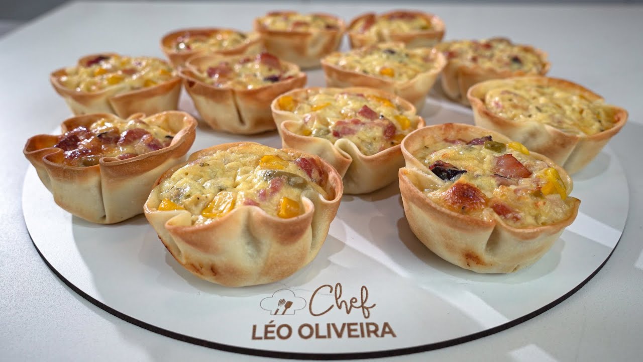 A MELHOR Tortinha de QUEIJO da Sua vida