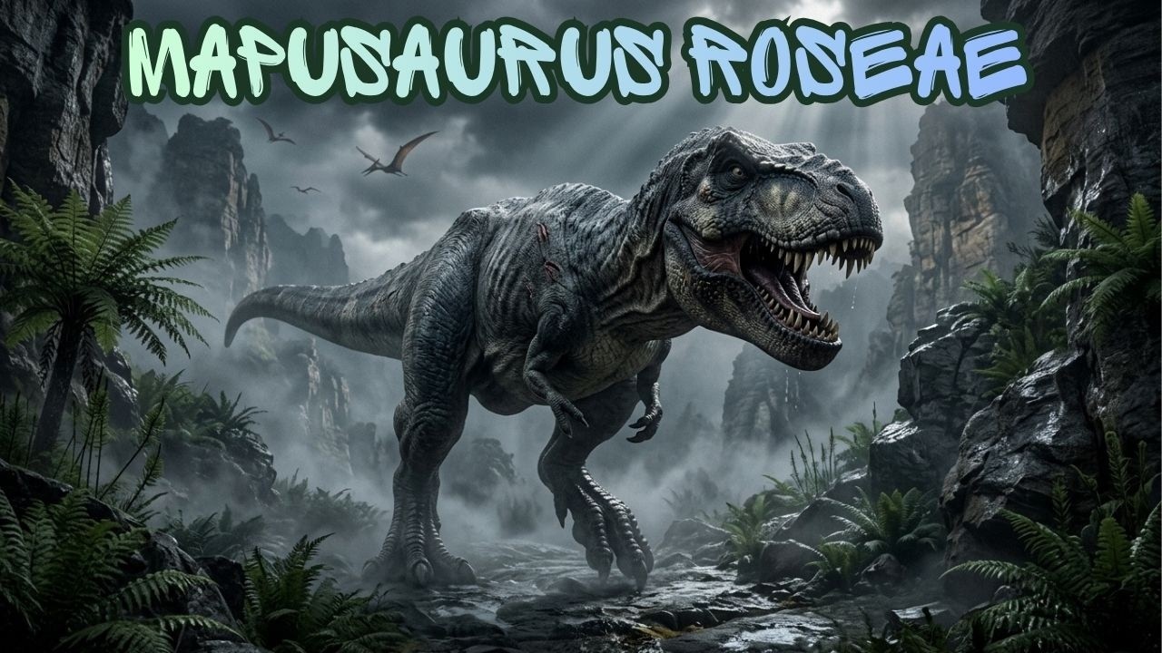 APEX PREDATOR: Mapusaurus roseae