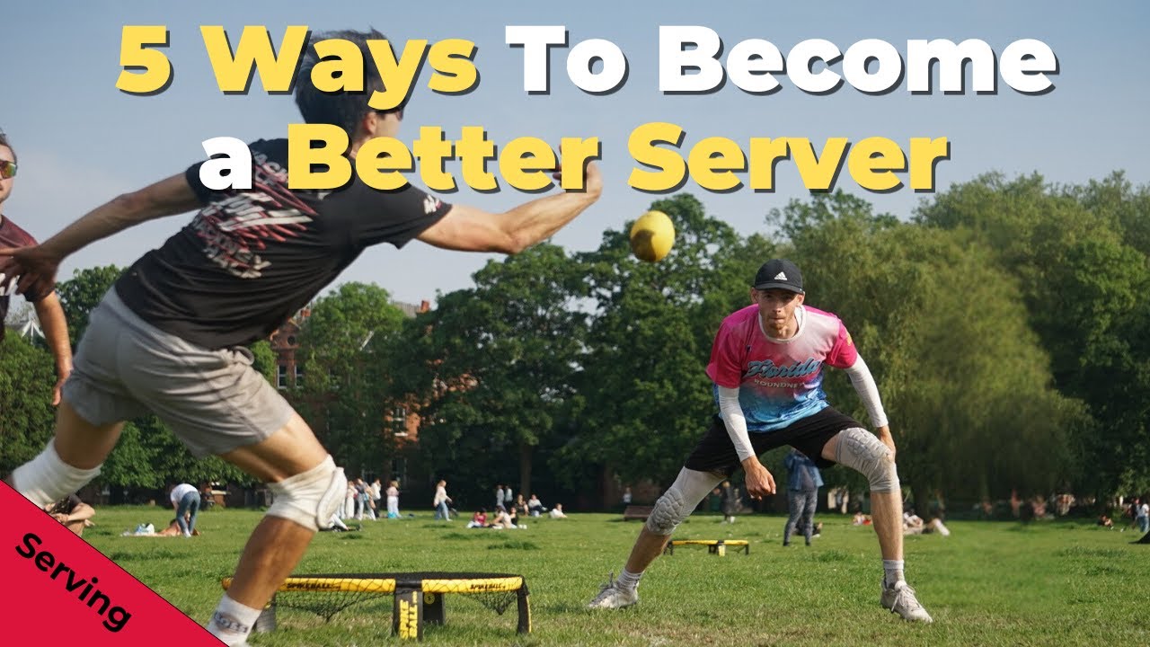 How to Serve in Roundnet (Spikeball) | 5 Ways to Become a Better Server
