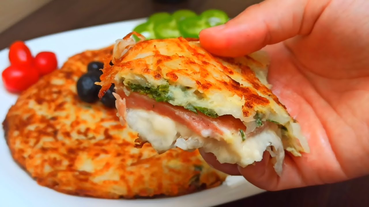 Тертый картофель‼ Не устаю готовить этот замечательный рецепт👌🔝