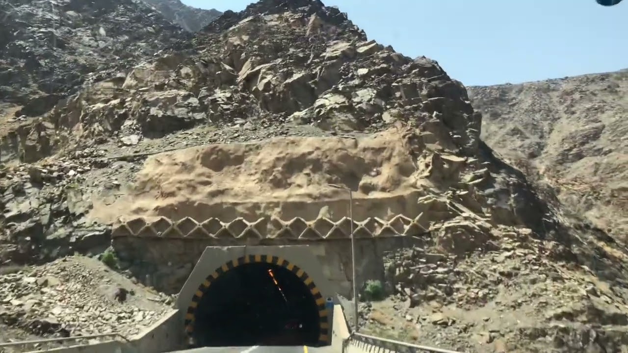 Road tunnels going to abha KSA |