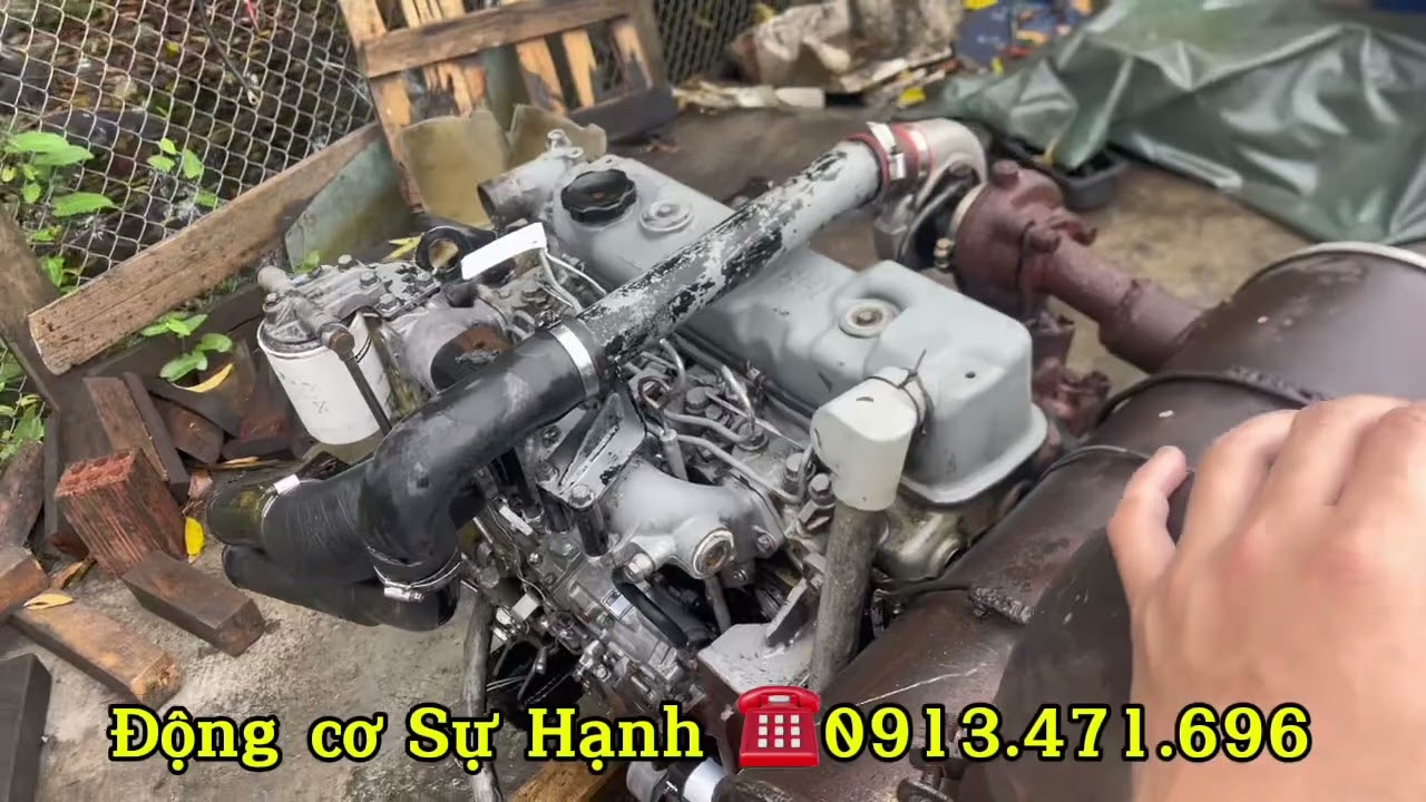 Động cơ Mitsubishi 4D34 đời cơ giới nguyên zin siêu VIP . Anh em có nhu cầu alo em nhé ☎️0913471696