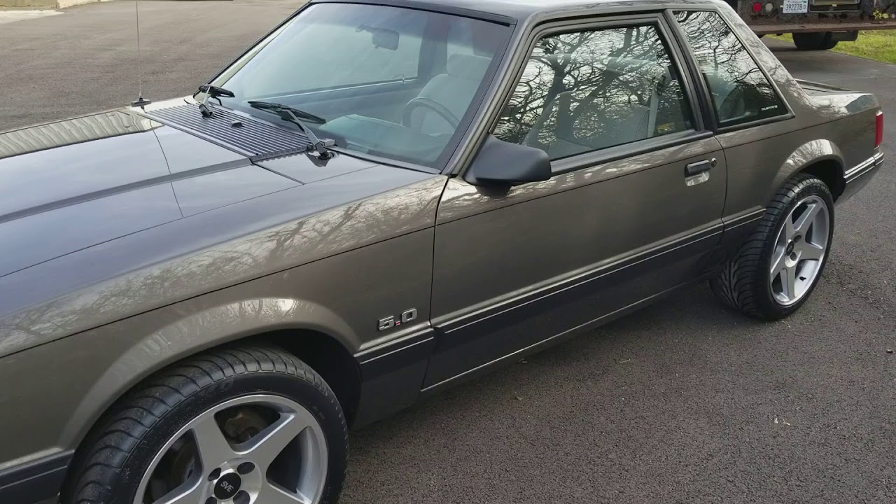 1990 Mustang Notchback Mustang 6,800 Miles!