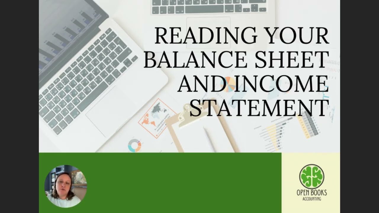 Reading a Balance Sheet and Income Statement