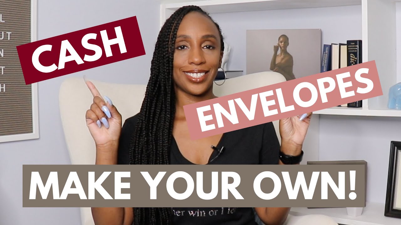 DIY Cash Envelopes Laminated - How to Make Laminated Cash Envelopes