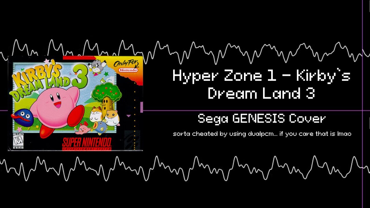 Hyper Zone 1 — Kirby's Dream Land 3: Sega GENESIS Soundfont