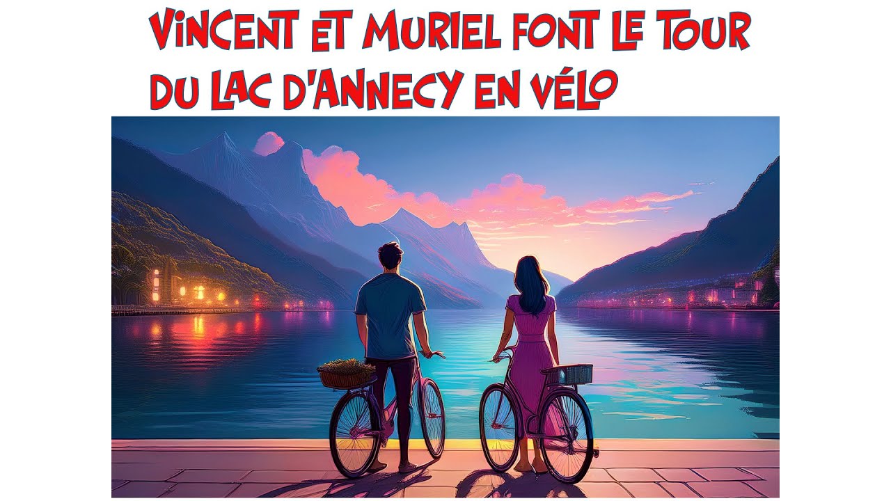VIncent et Muriel font du vélo : Le Tour du Lac d'Annecy