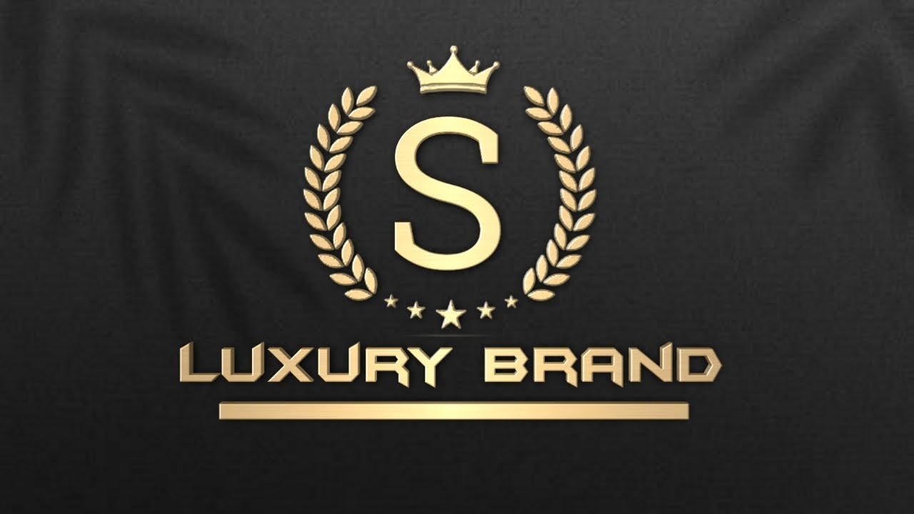 S Luxury Brand Logo Design Pixellab || How To Make Logo Design || Nirmala Graphic Design