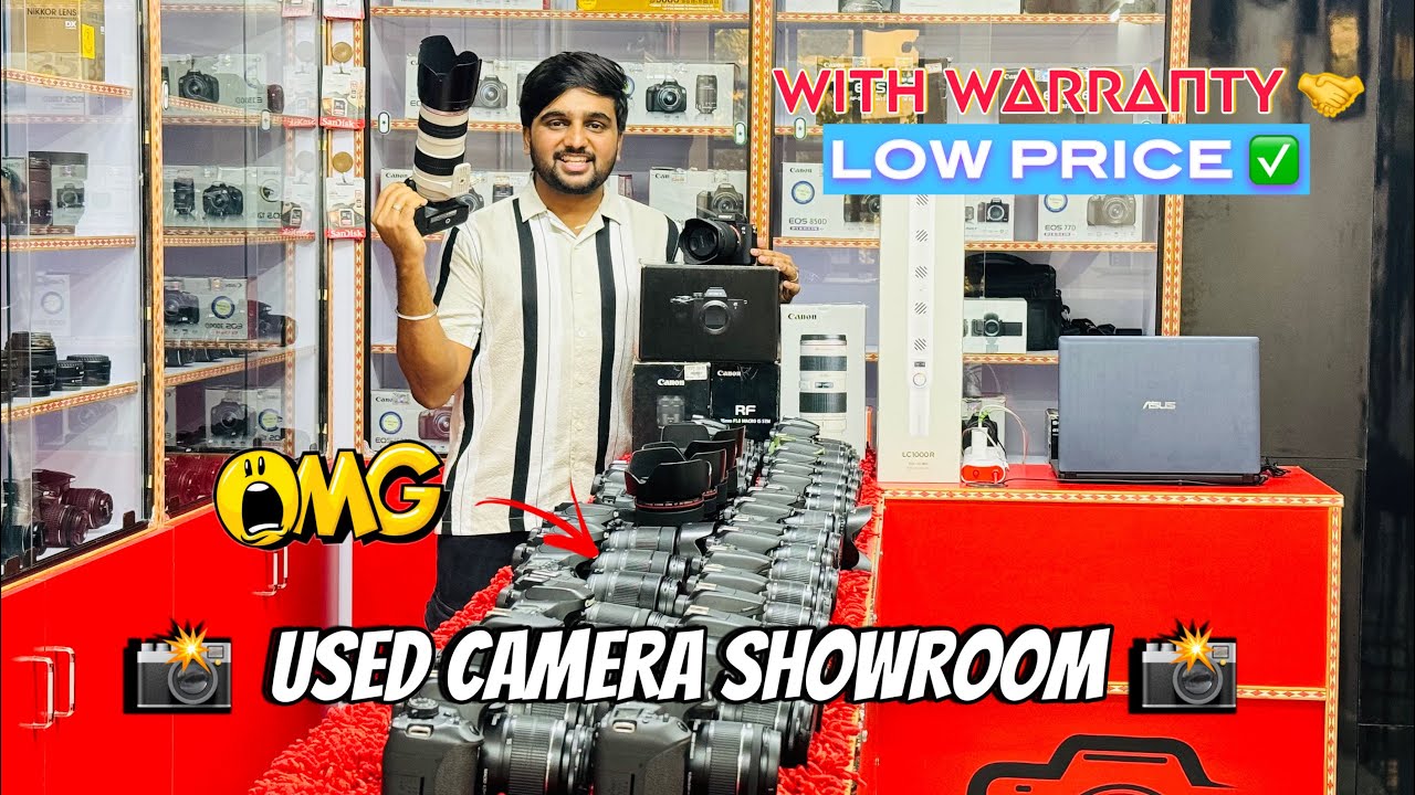 USED CAMERA SHOWROOM | DREAM SNAP CAMERA | BEST CAMERA SHOP IN TAMILNADU | CANON | SONY | NIKON