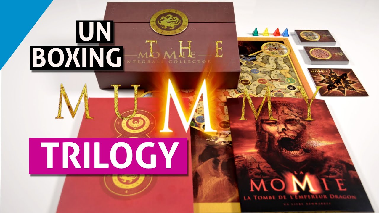 The Mummy Trilogy Coll. Edition Unboxing Blu-ray