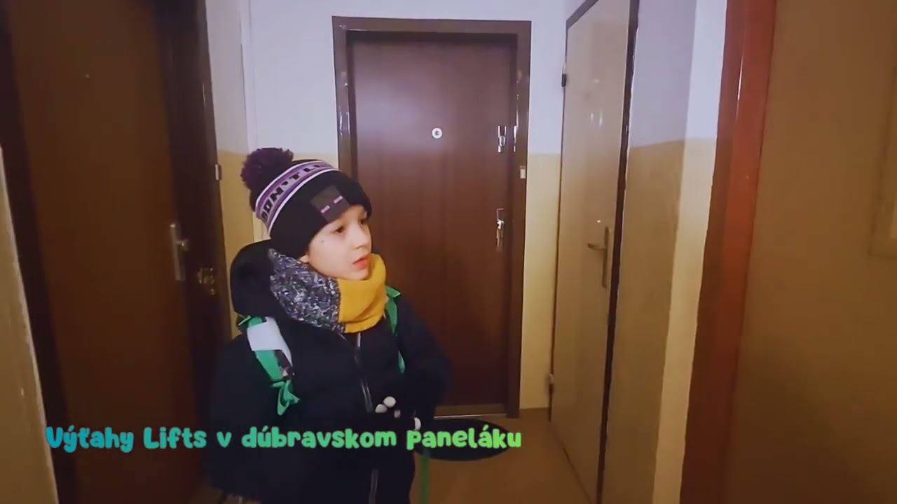 Dva #vytahy v dúbravskom paneláku #lifts #elevators