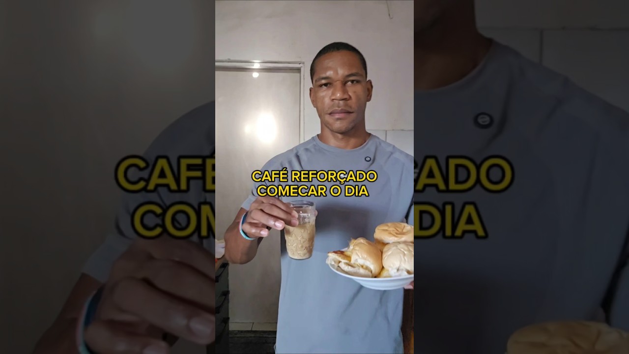 Come&ccedil;ando Dia Tomando Caf&eacute; Refor&ccedil;ado #academiacaseira #josemarswat