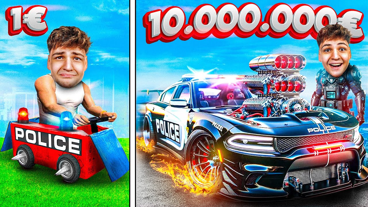 1€ VS 10.000.000€ ΠΕΡΙΠΟΛΙΚΑ ΣΤΟ GTA RP