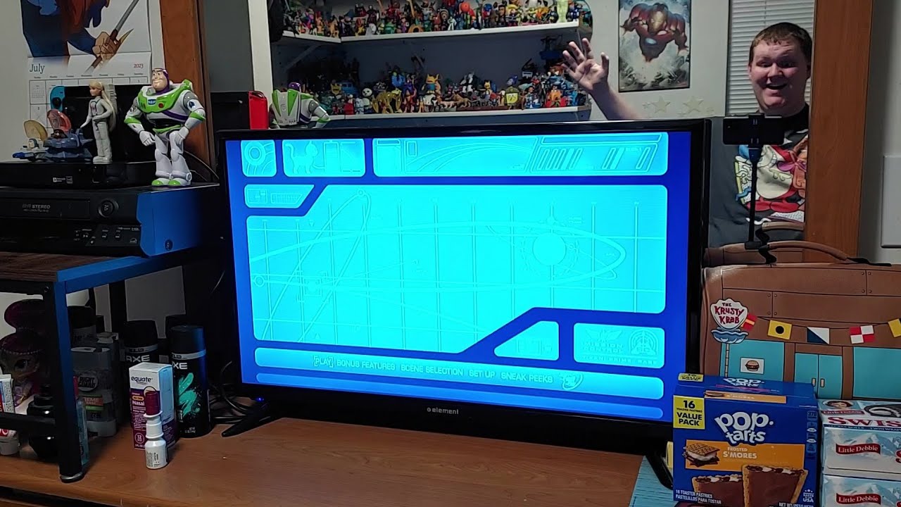 Menu Walkthrough Of Disney Pixar: Lightyear Blu-Ray/DVD From 2022🪐🧑‍🚀👩‍🚀👨🏻‍🚀☄️🌠🌌🚀(For Chris Evans)