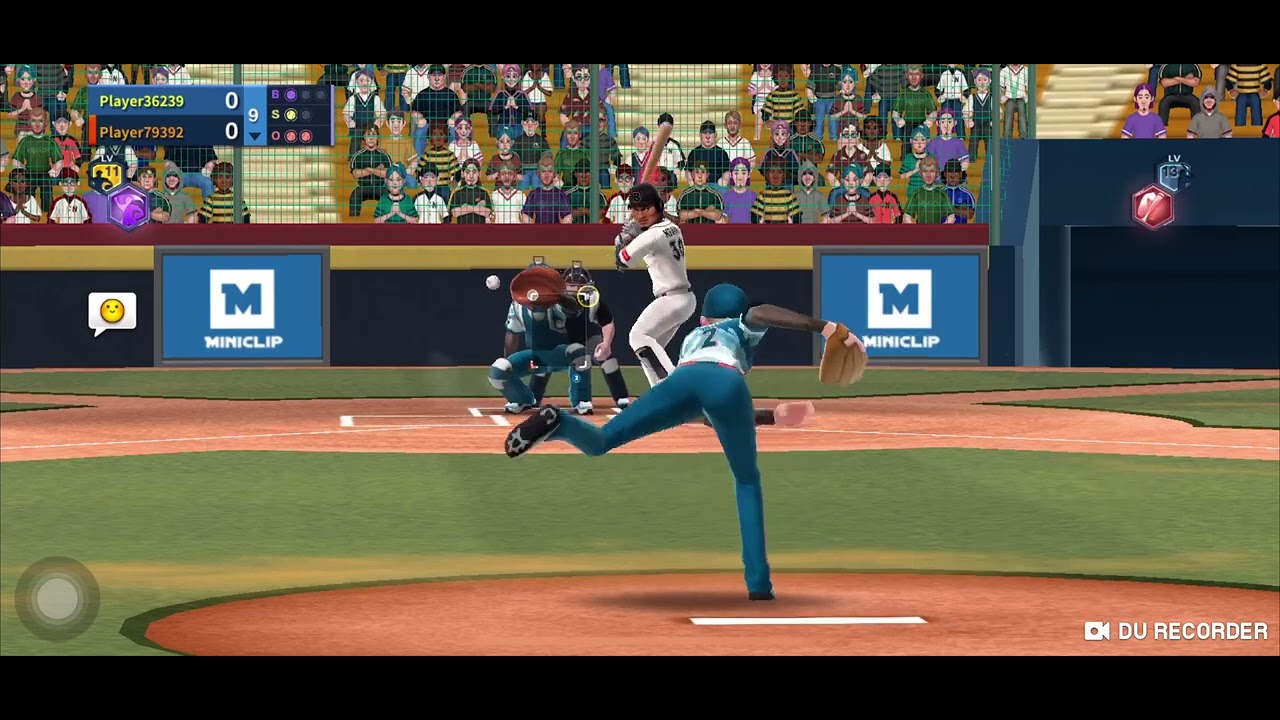 Baseball Clash 對方羅克西這樣不會撞到牆壁嗎