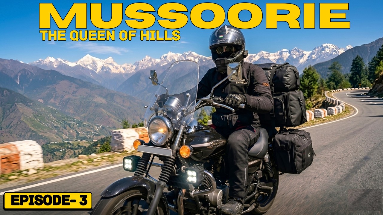 Solo Ride To MUSSOORIE | The Queen Of Hills | DEHRADUN to MUSSOORIE | UTTARAKHAND RIDE Episode 3