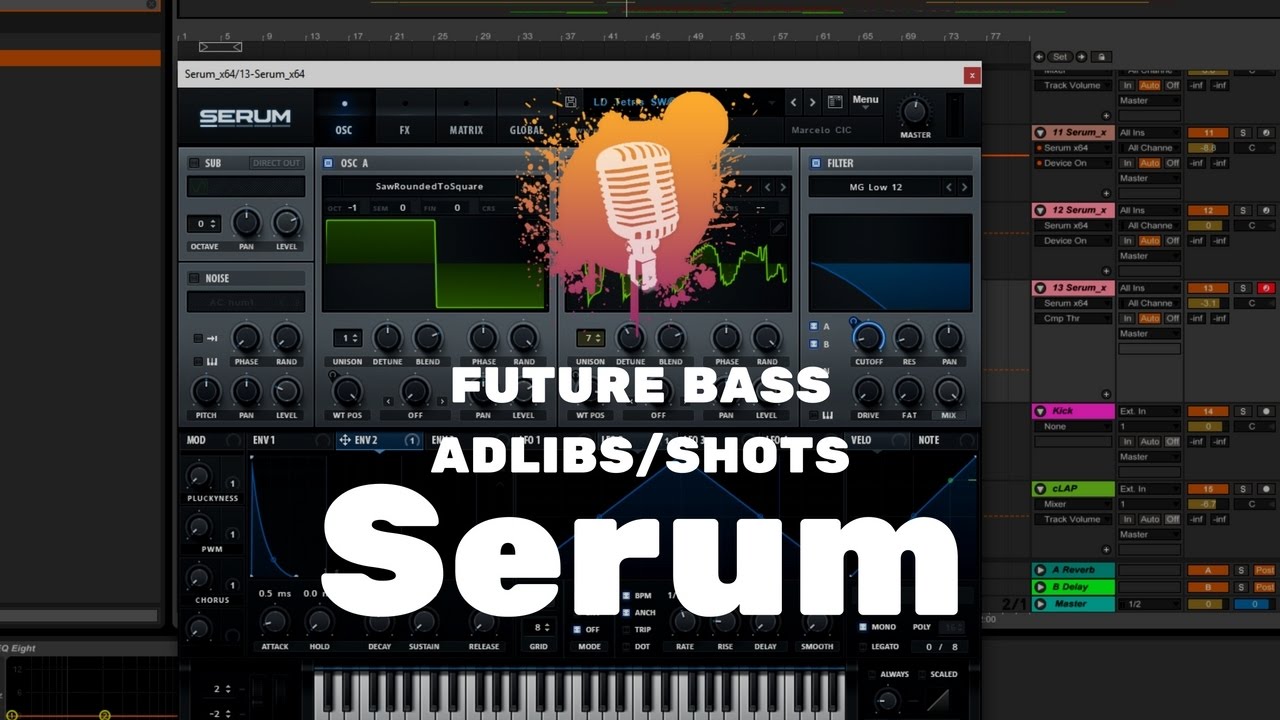 Future Bass Vocal Adlibs/Shots In Serum