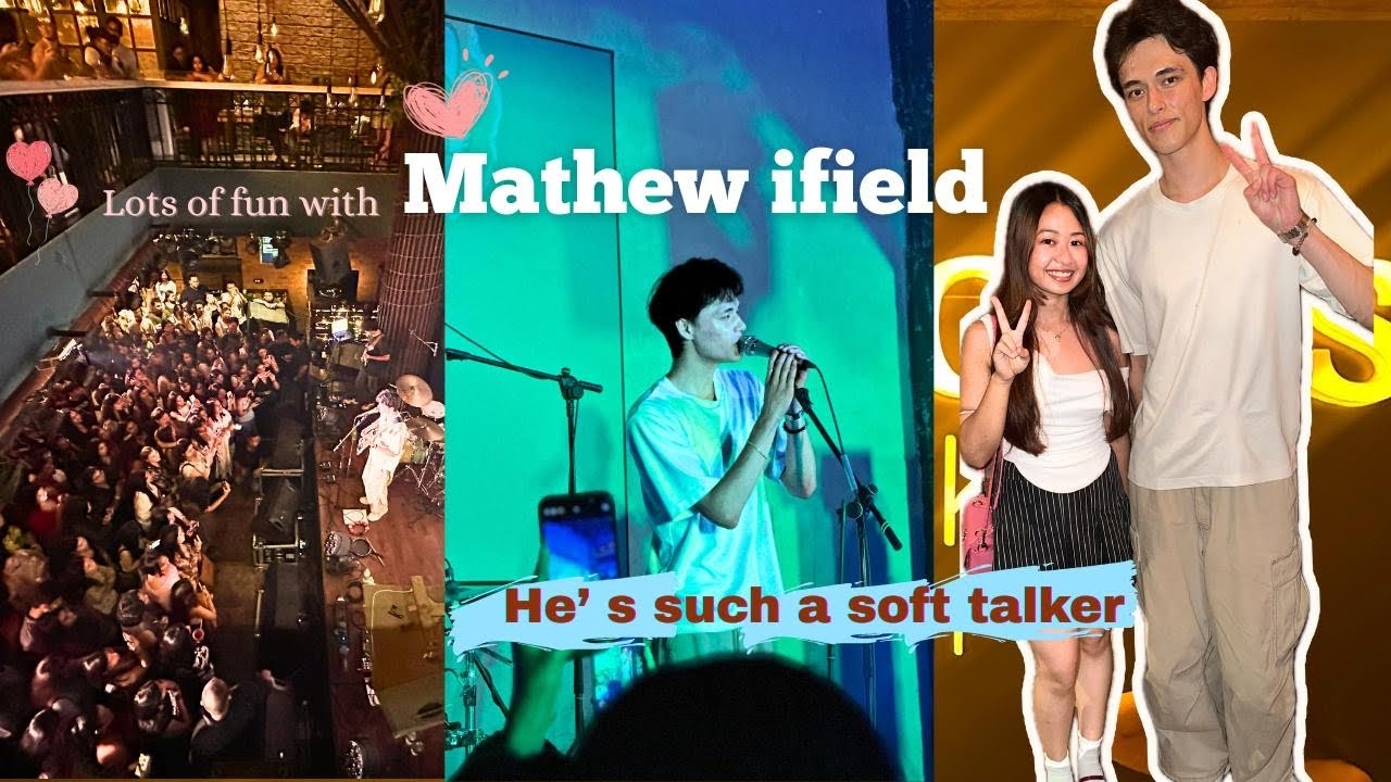 Attending @MatthewIfield live at Guwahati for the very first time🥹 | At Freemason’s Brewworks 💫✨