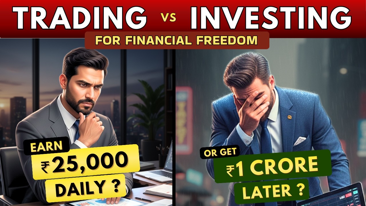 Why 95% Traders Lose Money? (& how you can avoid) | Trading vs Investing