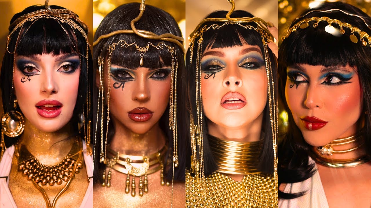 OS MELHORES 'CLEOPATRA MAKEUP TREND' 🐍