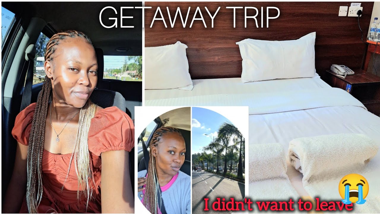 Get Away Vlog🩷:Pack with me,Room Tour & Road Trip |I needed this✨️|Nairobi Kenya