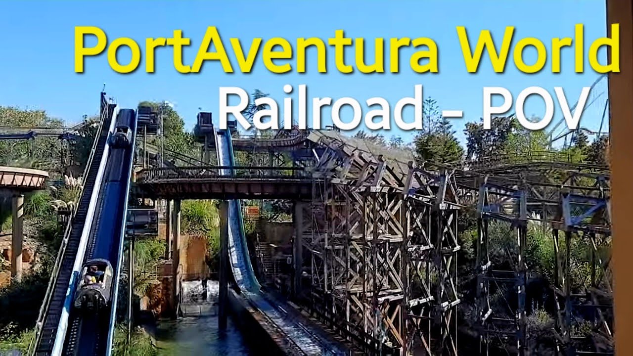 PortAvetura World Resort -  Railroad POV - Penitence Station