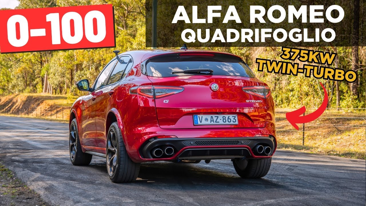 2024 Alfa Romeo Stelvio Quadrifoglio review: 0-100 & POV test drive