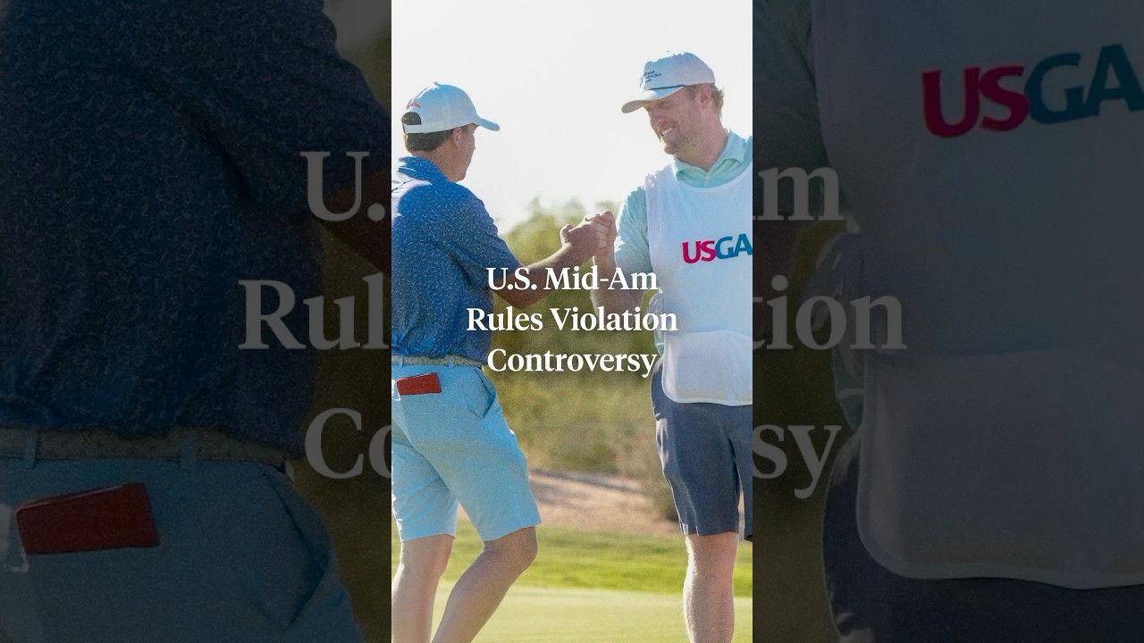 A bizarre rules violation unfolded at the U.S. Mid-Am 👀
