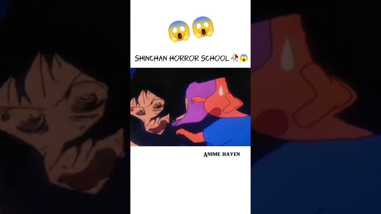 Shinchan’s Haunted School Mystery! 🥀😱 || 