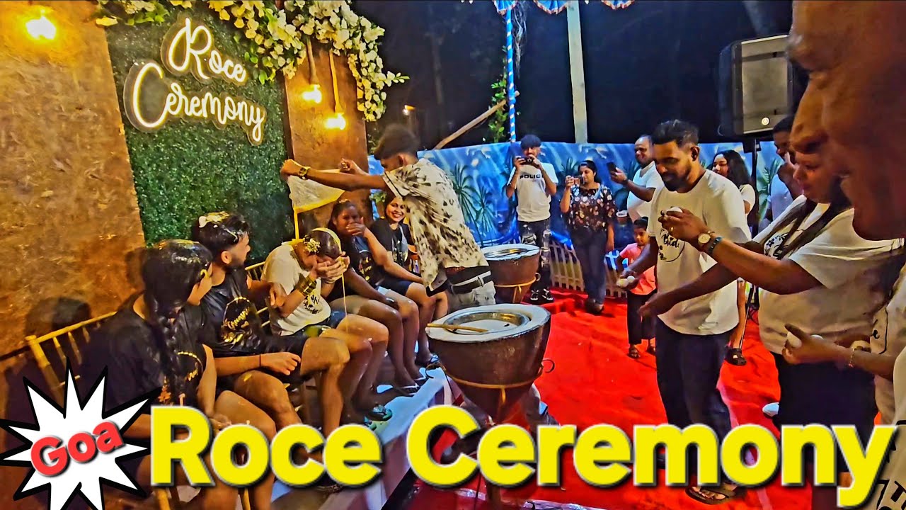Goan Roce Ceremony of Gizzela | Beautiful Goan Wedding Tradition