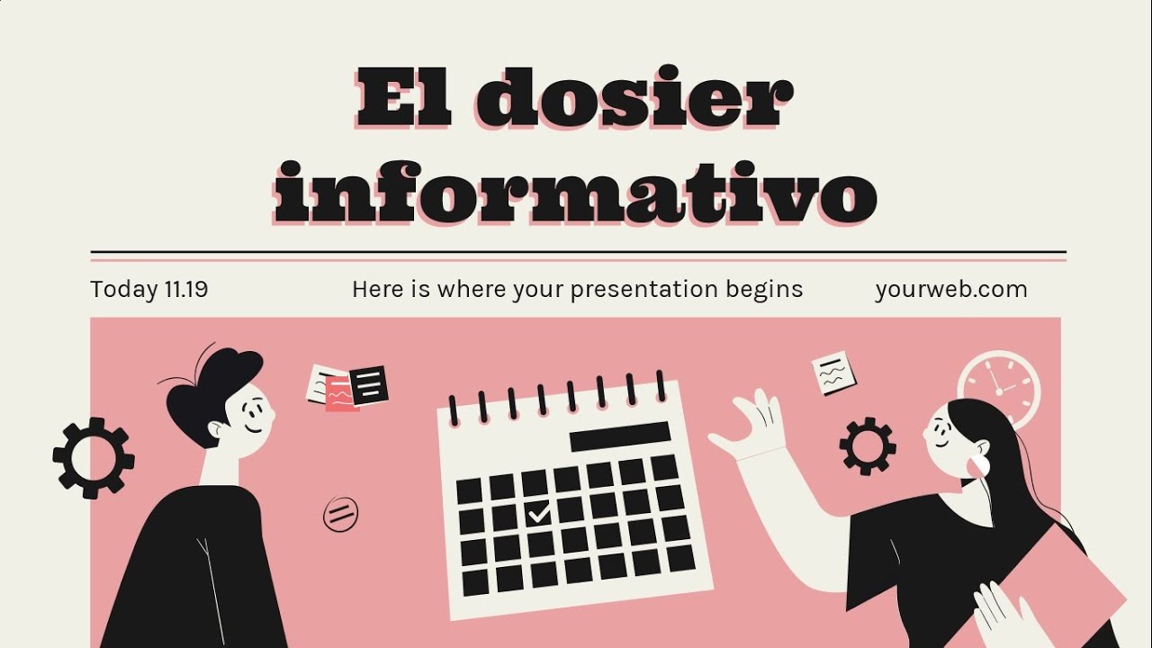 ANALIZAMOS LA ESTRUCTURA DE UN DOSIER INFORMATIVO - 5TO